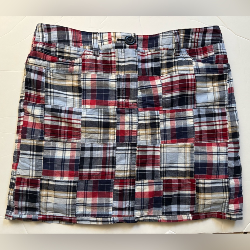 LOFT Multicolor Plaid Shorts Size 8P